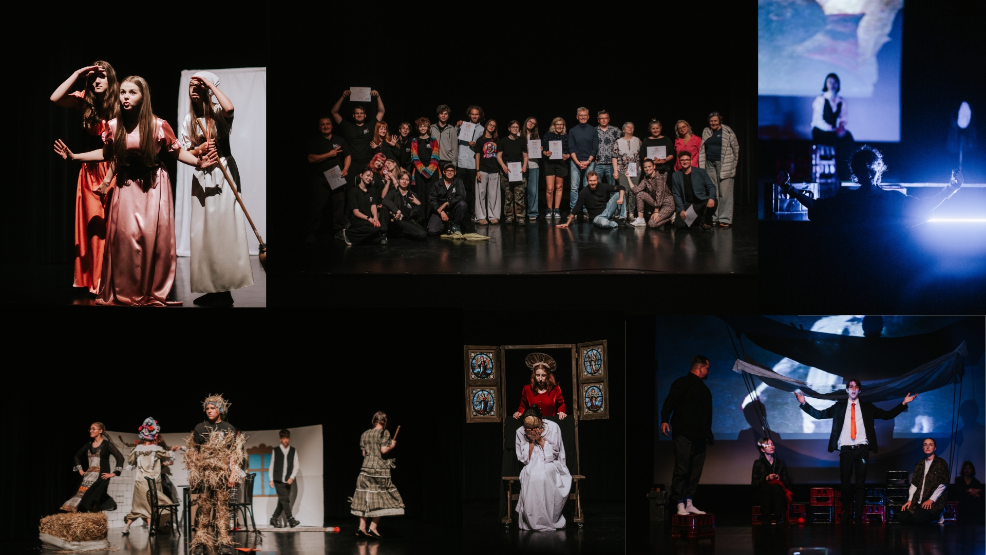 BYŁY CIARKI. BYŁA CISZA. BYŁY BRAWA | WOJEWÓDZKIE PREZENTACJE AMATORSKICH ZESPOŁÓW TEATRALNYCH